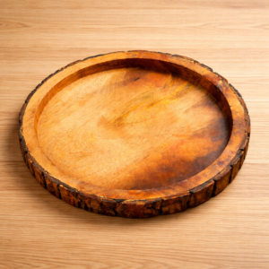 Premium Wooden Round Tray