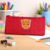 Red Transformers Canvas Pencil Pouch