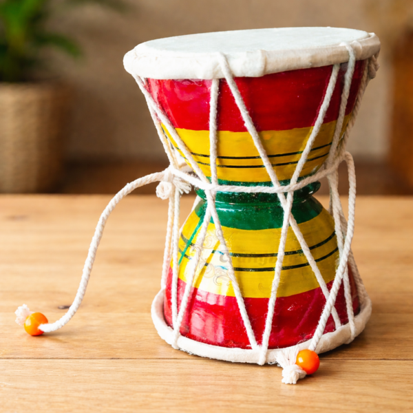 Wooden Damru for Kids