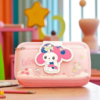3D Cartoon Pink Pencil Case for Girls 1