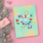 Embrace The Journey Motivational Notebook A5 1