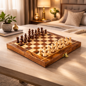 Premium Sheesham Wooden Chess Set