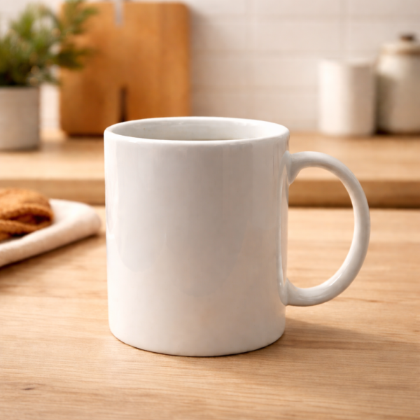 Premium White Ceramic Coffee Mug