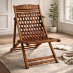 Wood Easy-to-Carry Folding Gitti Chair