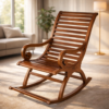 Wooden Handcrafted Rocking Chair