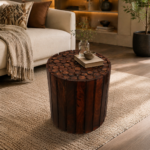 Handmade Wooden Stool for Multipurpose Use