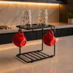 Iron Cup Hanger Stand