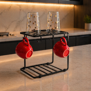 Iron Cup Hanger Stand